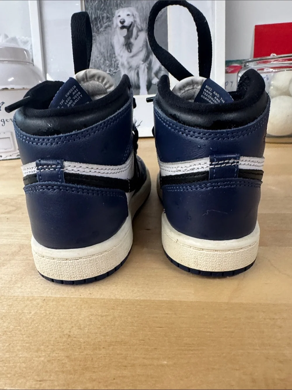 Nike Air Jordan’s. Toddler Boy 11c High Top. Excellent condition.